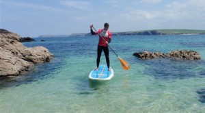 Paddle Boarding Constantine & Harlyn Accommodation